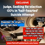 EXCLUSIVE AUDIO: Judge, Seeking Re-election, OD’s