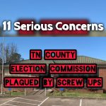 11 Concerns with the Benton County, TN Election Commission