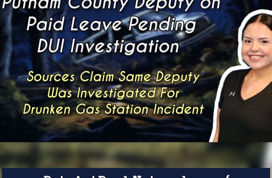 Putnam County Deputy on Leave After Alleged DUI: