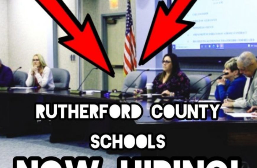 Rutherford County Schools Now Hiring New Director