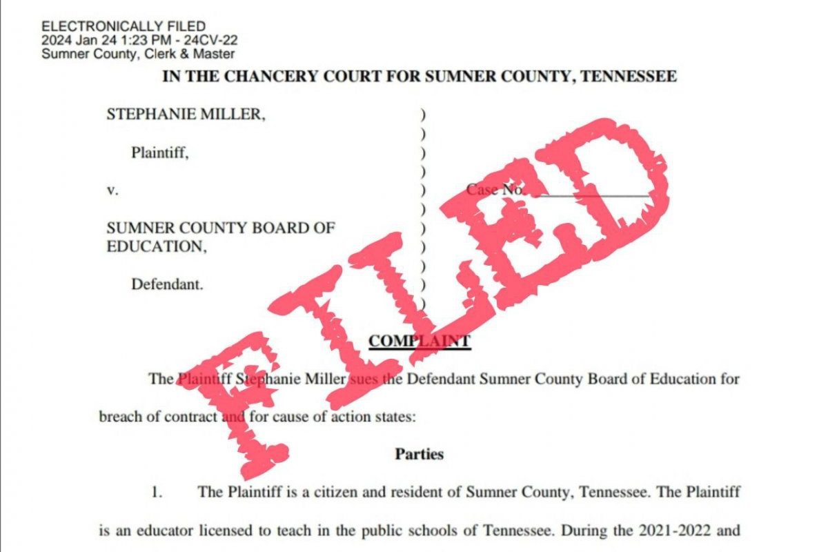 Sumner County Schools Named in Lawsuit Despite Prior…