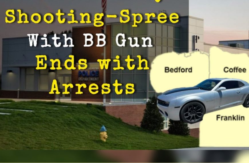Multi-County Shooting Spree with BB Gun Ends with…