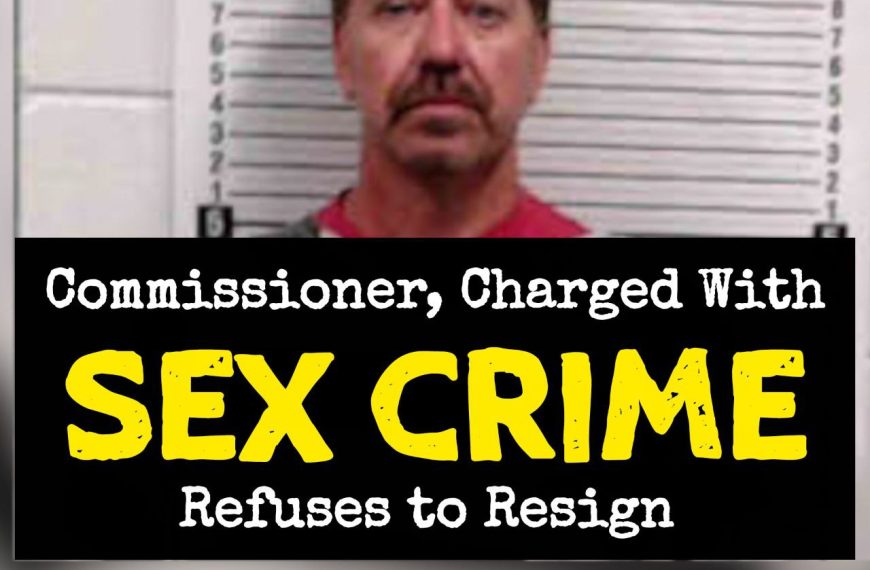 Commissioner, Charged with Sex Crime, Refuses to Resign